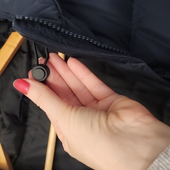 Mondetta Outdoor Project Mid Length Puffer Jacket Navy - Picture 14 of 16